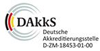 Zertifikat Deutsche Akkreditierungsstelle
